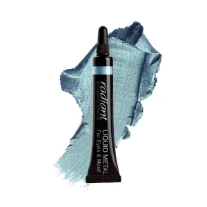 Radiant Professional Liquid Metal Eyeshadow For Eyes & Lips, Waterproof Liquid Shadow for Intense Color & Long Lasting Effect, Fast Drying Smudge Proof Metallic Pigment, 0.23 ounces (15)