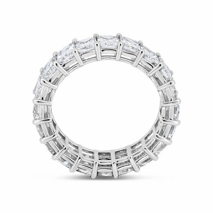 Radiant Cut Eternity Band