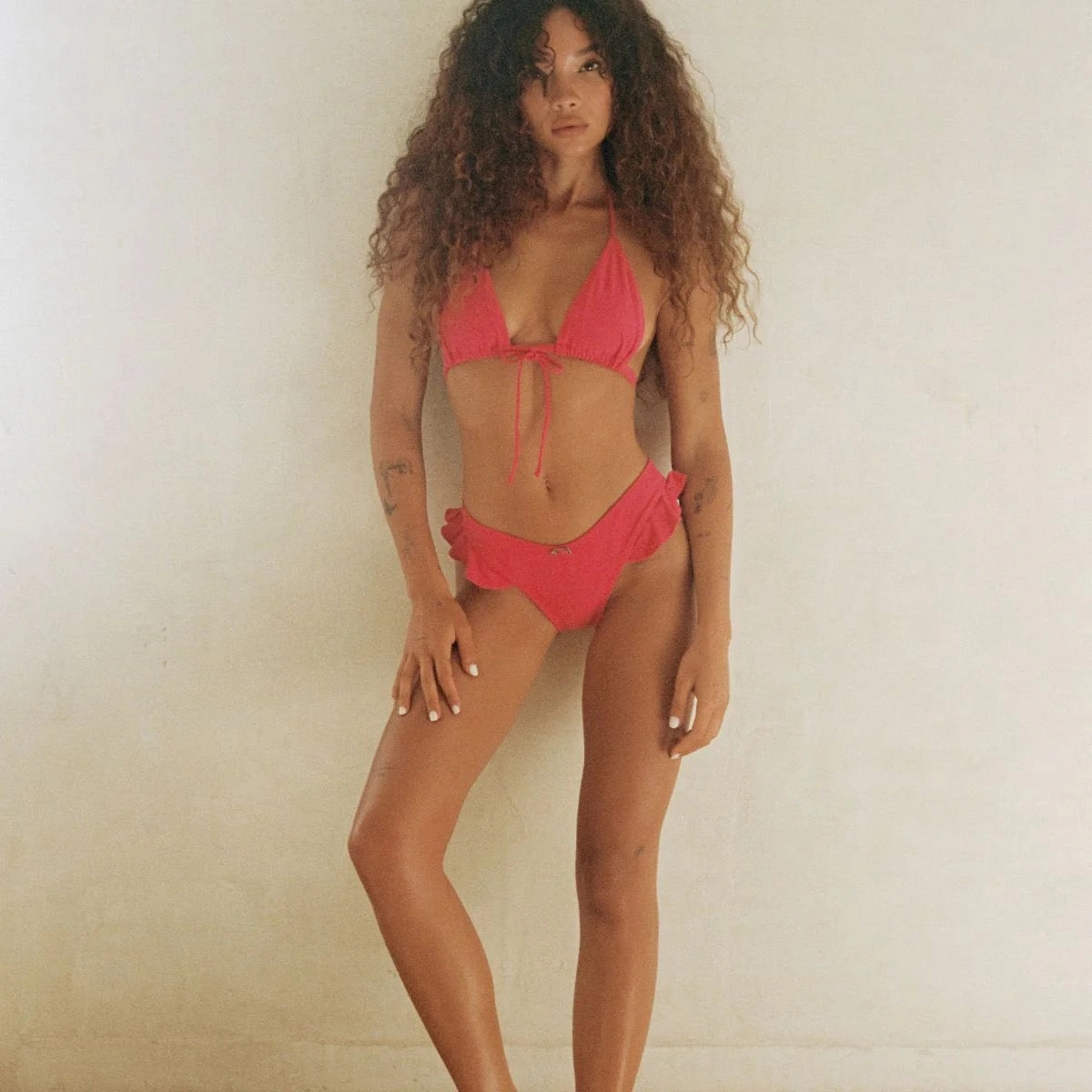 Raspberry Kelly Bikini Bottom