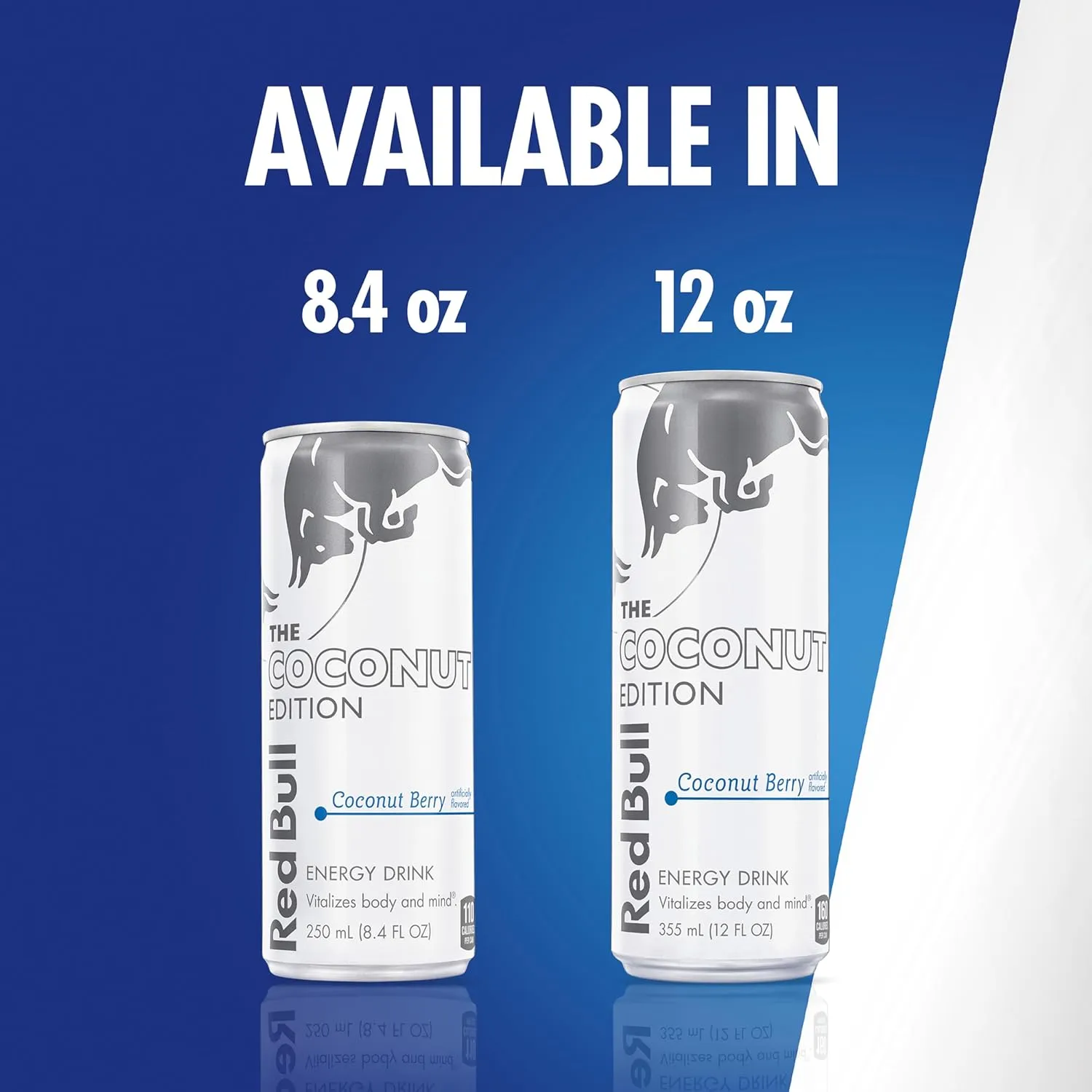 Red Bull Coconut Edition Energy Drink, Coconut Berry, with 114mg Caffeine plus Taurine & B Vitamins, 12 Fl Oz, Pack of 24 Cans
