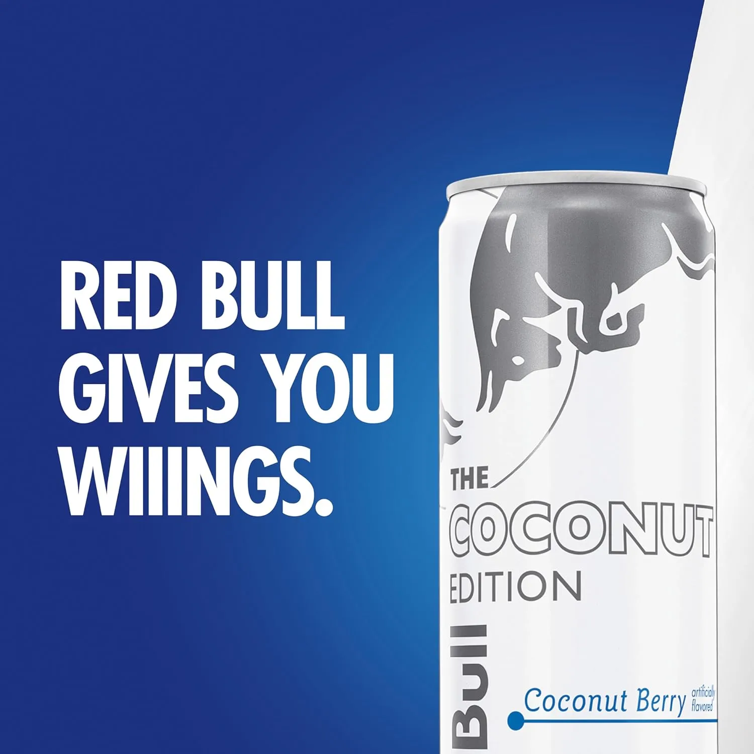 Red Bull Coconut Edition Energy Drink, Coconut Berry, with 114mg Caffeine plus Taurine & B Vitamins, 12 Fl Oz, Pack of 24 Cans