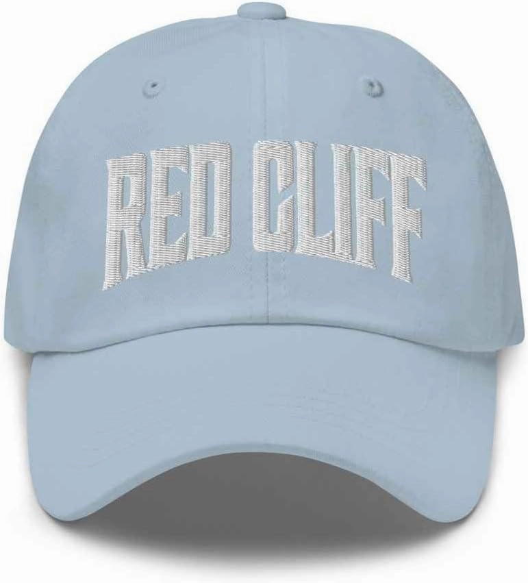 Red Cliff Baseball Cap Red Cliff Dad Hat Colorado CO Hat Embroidered Souvenir