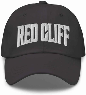 Red Cliff Baseball Cap Red Cliff Dad Hat Colorado CO Hat Embroidered Souvenir