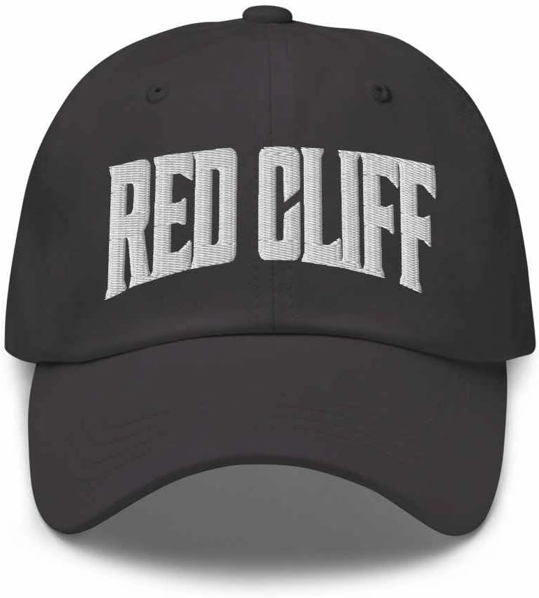 Red Cliff Baseball Cap Red Cliff Dad Hat Colorado CO Hat Embroidered Souvenir
