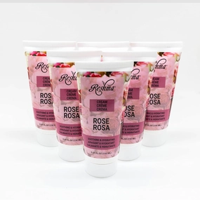 Reshma Beauty Rose Cream | Face & Body Cream for Normal to Dry Skin | Enhances Natural Glow |Infused with Rose Oil, Almond Oil, Olive Oil Body Butter (Pack of 6)