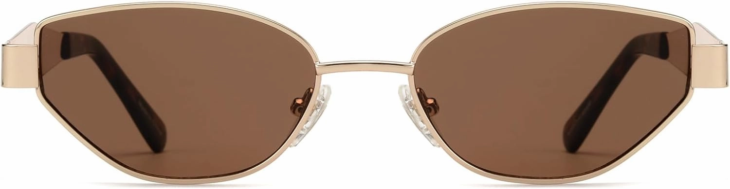 Retro Cat Eye Sunglasses for Women, Trendy 2025 Women's Shades, Fashion Cateye Sun Glasses UV Protection VF2249