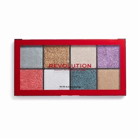 Revolution Pressed Glitter Eyeshadow Palette Posessed