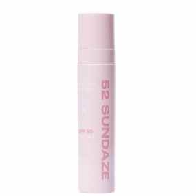 RI 52 S'und@ze SPF50 Rosewater Sunscreen Mist - SPF 50  PA     Sunscreen Spray - Invisible Sun Screen - Clear Glow Rose Sun Mist - UVA/B Broad Spectrum - Oily & Dry Skin - Men & Women | 100 ML