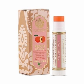 RI RYLLZ_ESSENTIALS Peach Lip Balm | SPF 50 PA    | With Shea Butter, Kojic Acid, Ceramide, Niacinamide, Alpha Arbutin & Hyaluronic Acid | Peach Tint | For Lip Lightening & Moisturized Lips | 5 Gm
