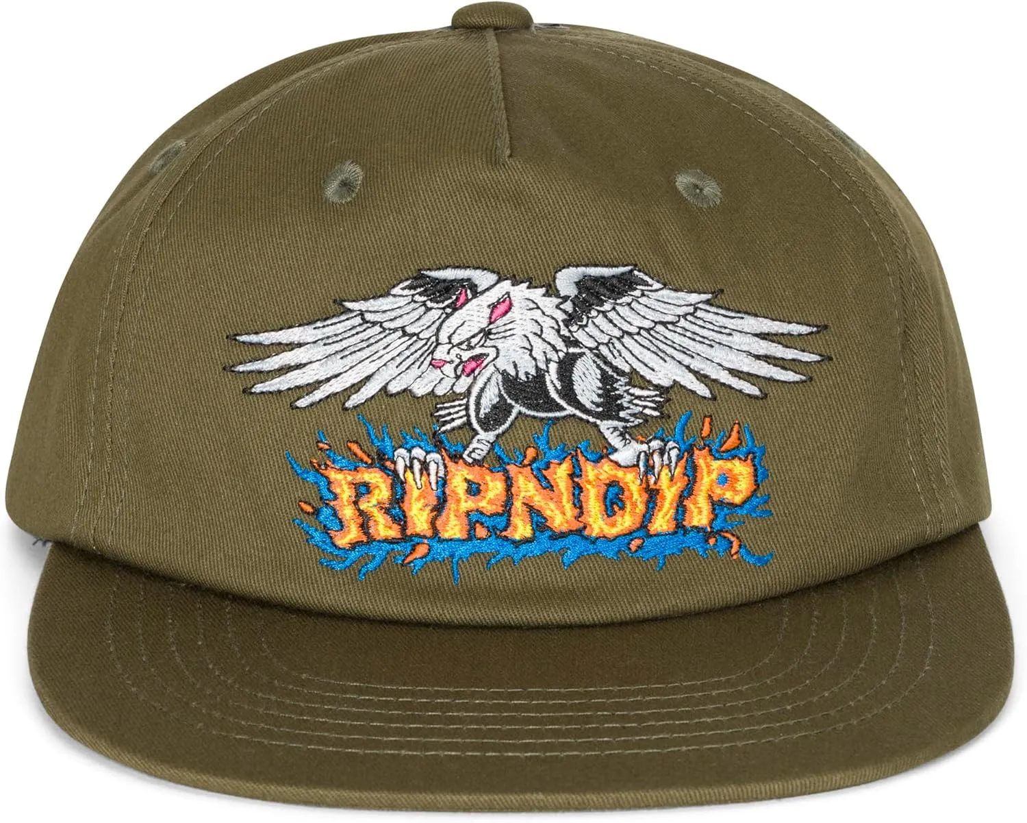 RIPNDIP Dark Olive Birdy Snapback – Bold Streetwear Hat