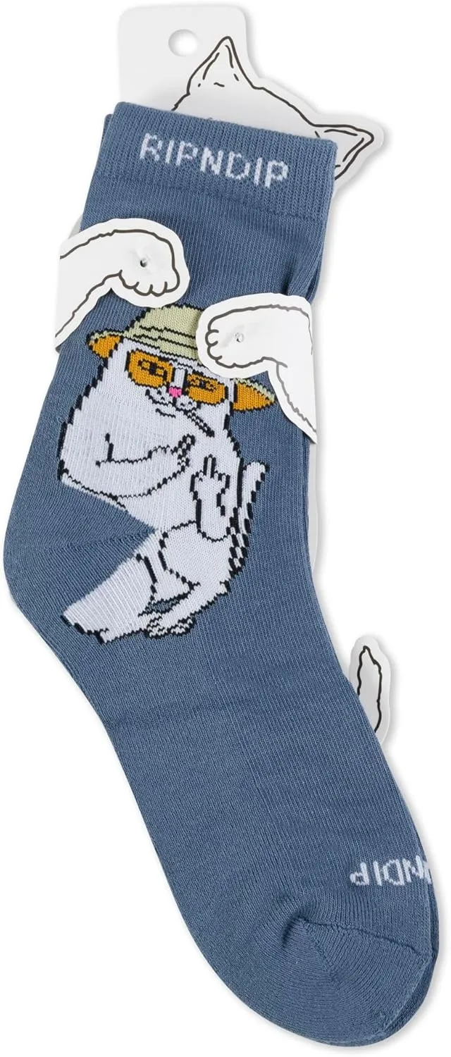 RIPNDIP Nermal S Thompson Mid Socks – Bold Streetwear Style