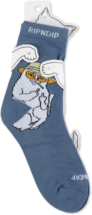 RIPNDIP Nermal S Thompson Mid Socks – Bold Streetwear Style