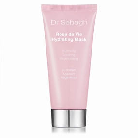 Rose de Vie Hydrating Face Mask [BEAUTIFULLY RADIANT SKIN] - Hydrating Mask for Face - Jet Lag Mask for Glowing Skin - Overnight Moisturizer Face Mask - Glow Sleep Mask (3.38 fl. Oz.)