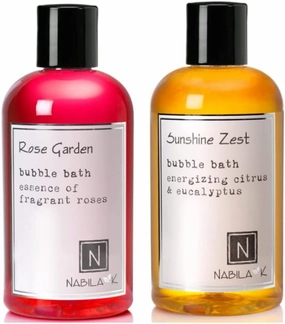 Rose Garden & Sunshine Zest Bubble Bath Bundle 8oz