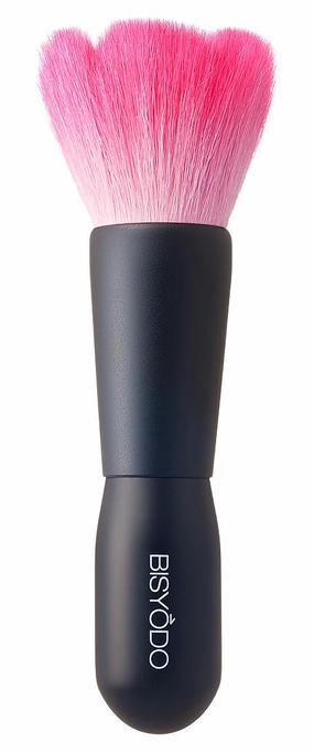 Rose Series Powder Cheek Brush - Black, Pink