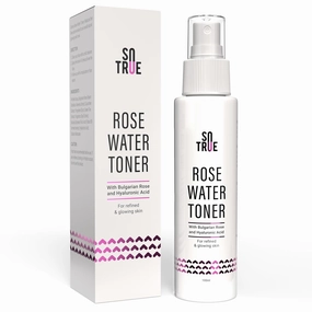 Rose Water Spray For Face | Alcohol Free Face Toner With Bulgarian Rose & Hyaluronic Acid 200Ml | Skin Refining, Pore Tightening | Suitable For Oily, Acne Prone, Dry And Normal Skin