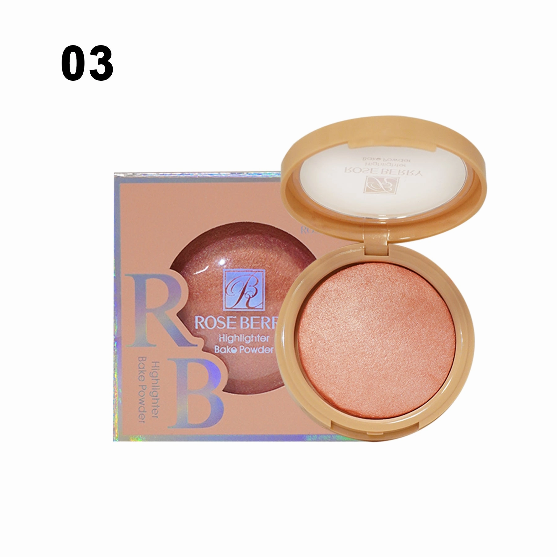 Roseberry Highlighter Bake Powder