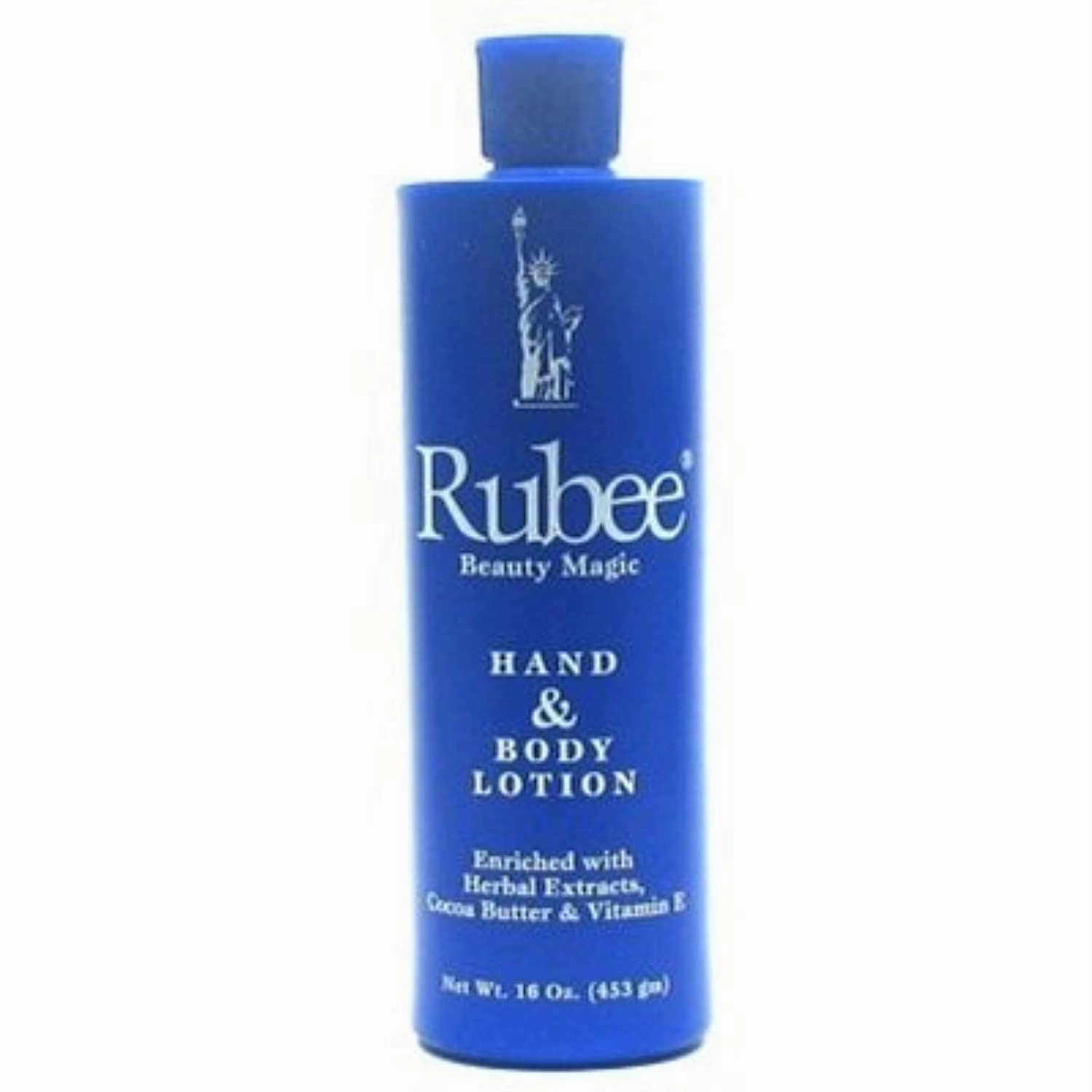 RUBEE Body & Hand Lotion - Pack of 3 Non-Greasy Lotion for Women & Men - 16 Oz Cacao Butter Lotion for Extremely Dry Skin - Vitamin E Daily Moisturizer & Protectant - Sandalwood Herbal Extracts 473ml