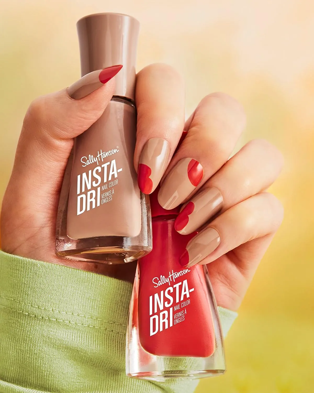 Sally Hansen Insta Dri x GLAAD Pride Nail Polish Collection 746 Bold Rush 0.31 fl oz (Pack of 1)