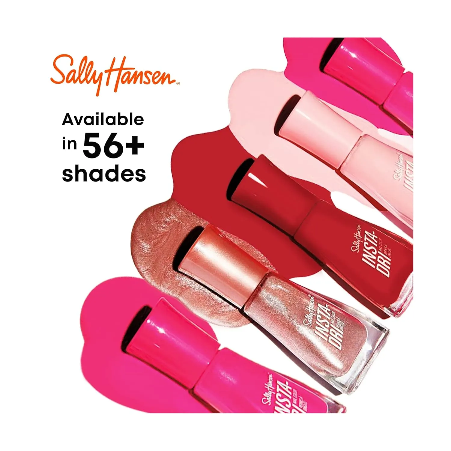 Sally Hansen Insta Dri x GLAAD Pride Nail Polish Collection 746 Bold Rush 0.31 fl oz (Pack of 1)