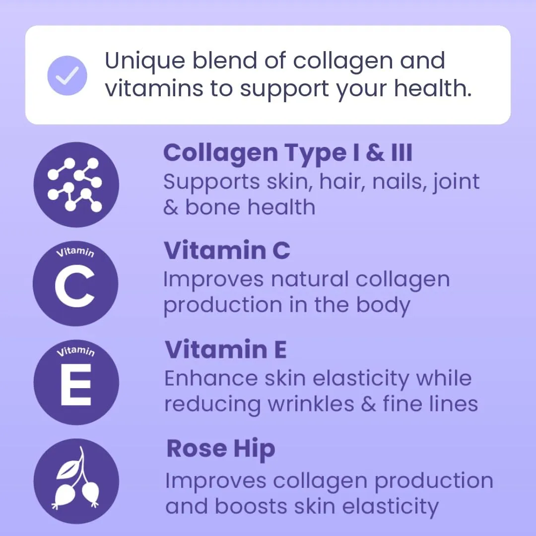Sanar Naturals Collagen Pills with Vitamin C, E - Supports Hair, Nail, Skin, Joint & Bone Health - Hydrolyzed Collagen for Women & Men Supplement - Grass Fed, Non-GMO, 150 Capsules