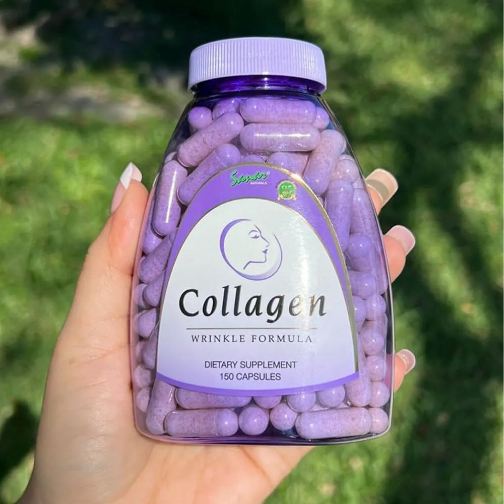 Sanar Naturals Collagen Pills with Vitamin C, E - Supports Hair, Nail, Skin, Joint & Bone Health - Hydrolyzed Collagen for Women & Men Supplement - Grass Fed, Non-GMO, 150 Capsules