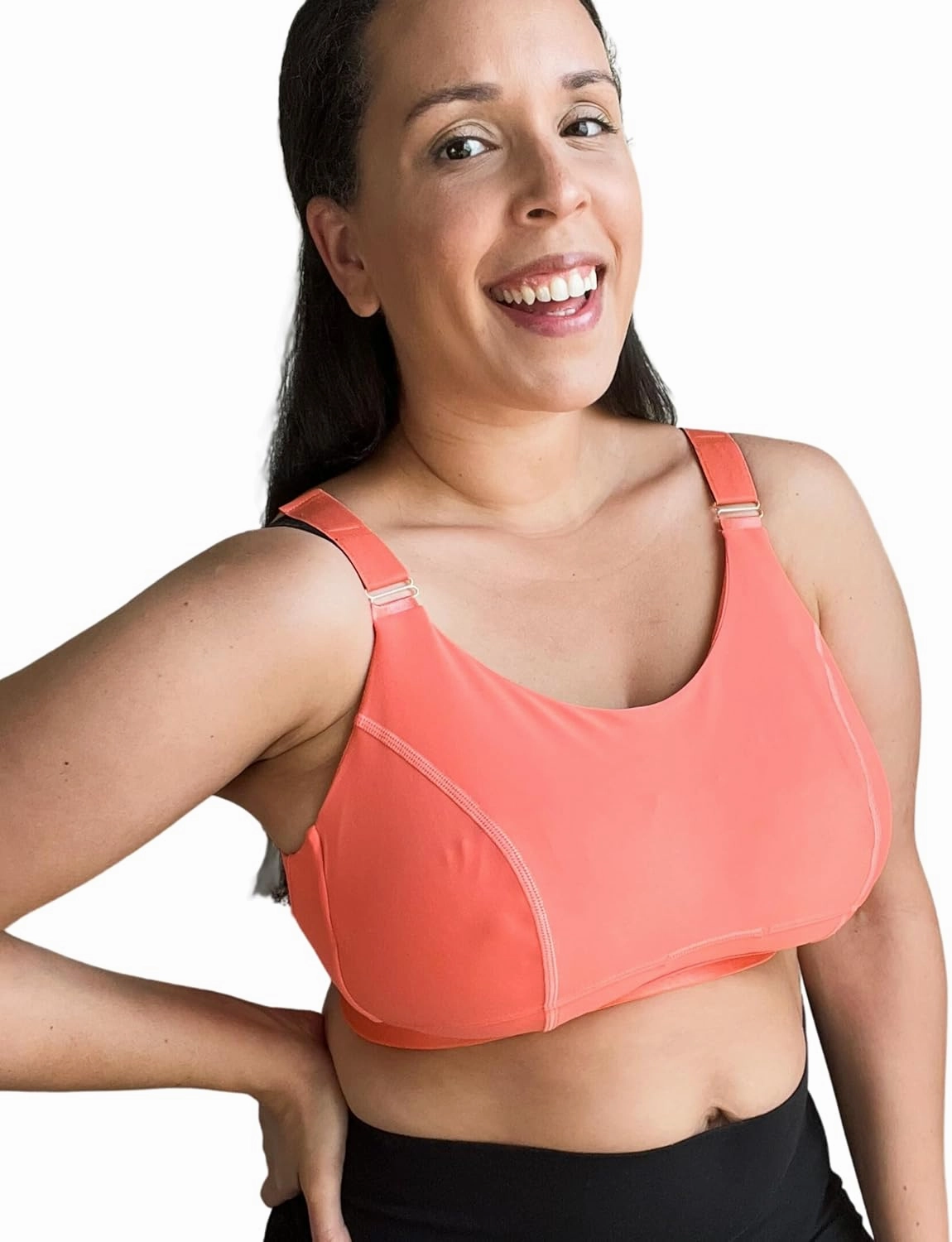 Sarah Wells Journey Nursing & Pumping Bra - Hands-Free with Velcro Straps & Secure Flange Openings (Bold Colors)