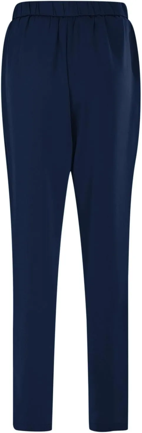 Satin Pants for Women High Waisted Pants Casual Loose Fitting Slacks with Imitation Silk Pockets Stretchy Trousers