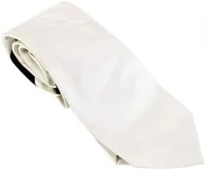 Sean John Men's Light Velvet On Satin Classic Neck Tie Silk Beige Not Applicable