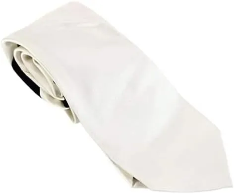 Sean John Men's Light Velvet On Satin Classic Neck Tie Silk Beige Not Applicable