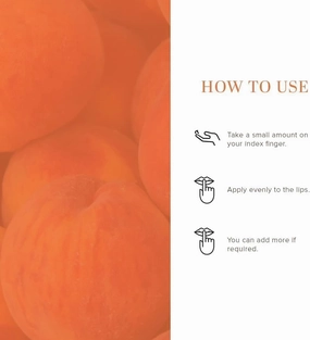 SELVANI Peach with Beeswax and She*a Butter | Natural for Soft & Hydrated Lips | Herbal Lip Balm for Chapped Lips | Free from Harsh Chemicals | Unisex Lip Balm | 5gm