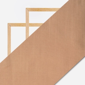 Sepia Beige Plain Modal Satin Fabric