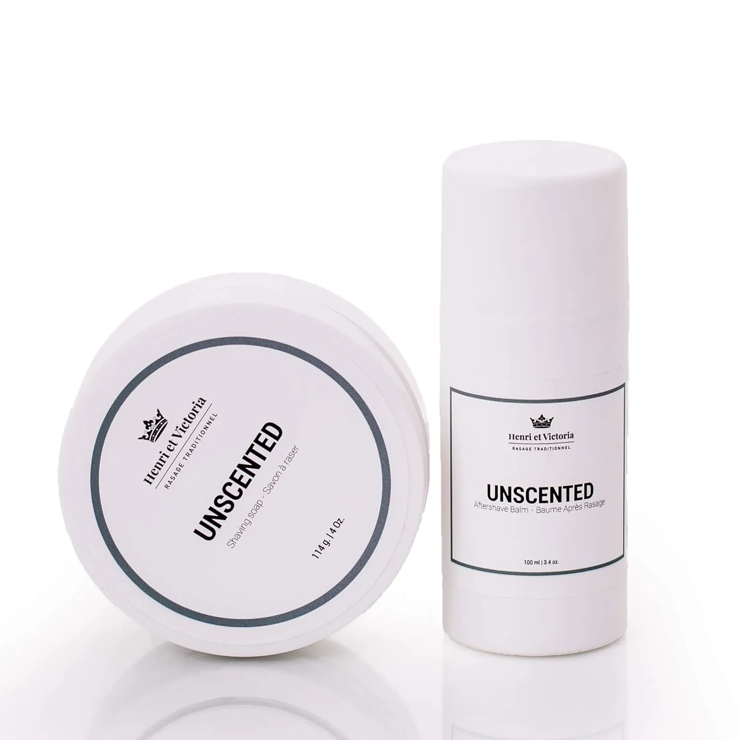 Shaving Soap For Men | Smooth Shave, Lathers Up Nicely, Long-Lasting Scent | Canadian Made by Skilled Artisan 114 g (4 oz) (Unscented)