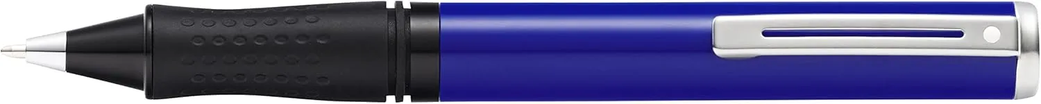 Sheaffer Pop Glossy Blue Ballpoint Pen with Chrome Trim