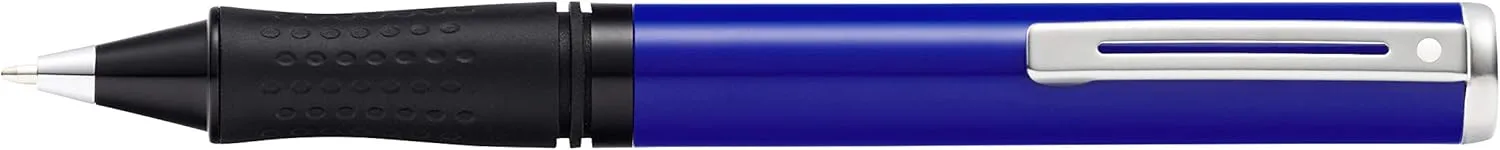 Sheaffer Pop Glossy Blue Ballpoint Pen with Chrome Trim