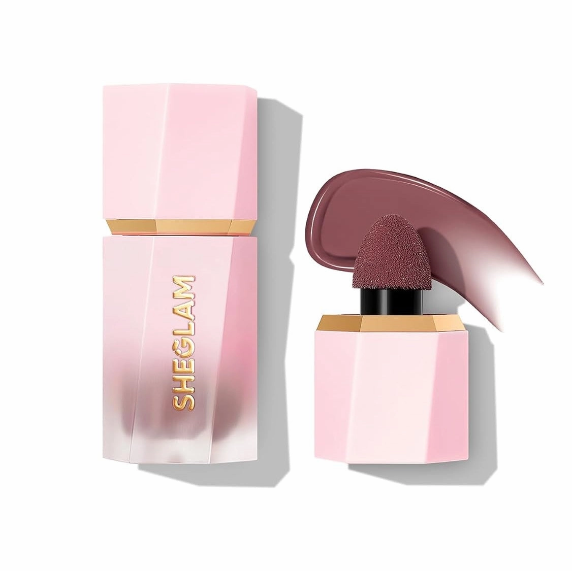 SHEGLAM Color Bloom Dayglow Liquid Blush Makeup for Cheeks Shimmer Finish - Devoted
