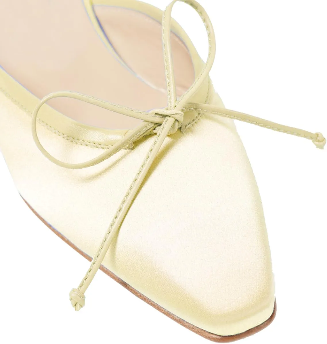 SHODENSE Women Square Toe Bow Mule Flats Satin Slip On Dress Mules Comfy Flat Heel Ballet Shoes Backless Bow Mule Shoes Walking Drive Chic Fashion Spring Fall 4-11 M US