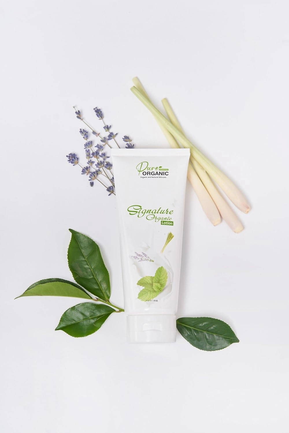 Signature Lotion, 8 Oz- Natural Nourishment for Soft, Moisturized Skin with Jojoba Oil & Chamomile Extract