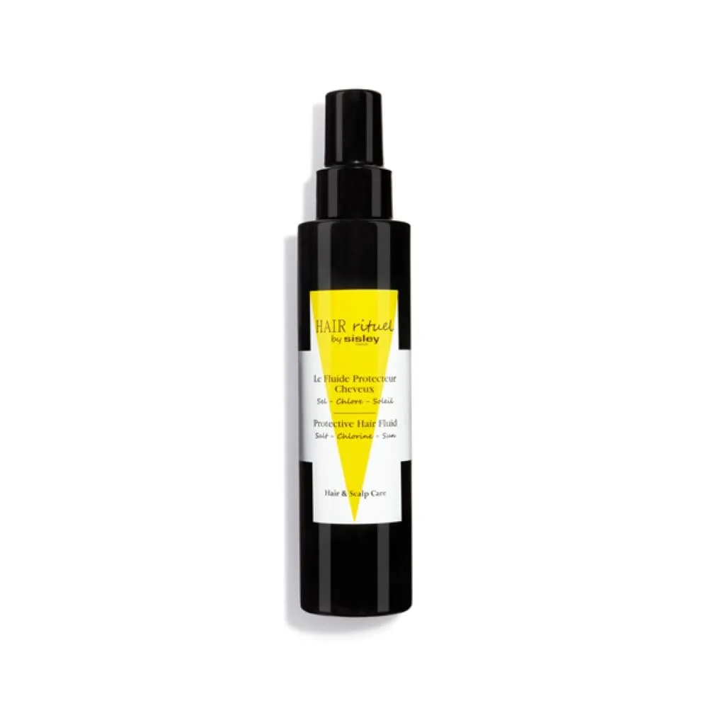 Sisley Paris Hair Rituel Protective Hair Fluid - 150 mL - Lightweight Textured Hair Spray - Protects from Harmful Effects of Sun, Sea & Swimming Pool Water - UVA/UVB Protection