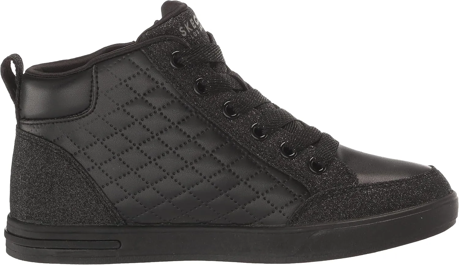 Skechers Baby Girls' Street Shoutouts Glimmer Zip Sneaker