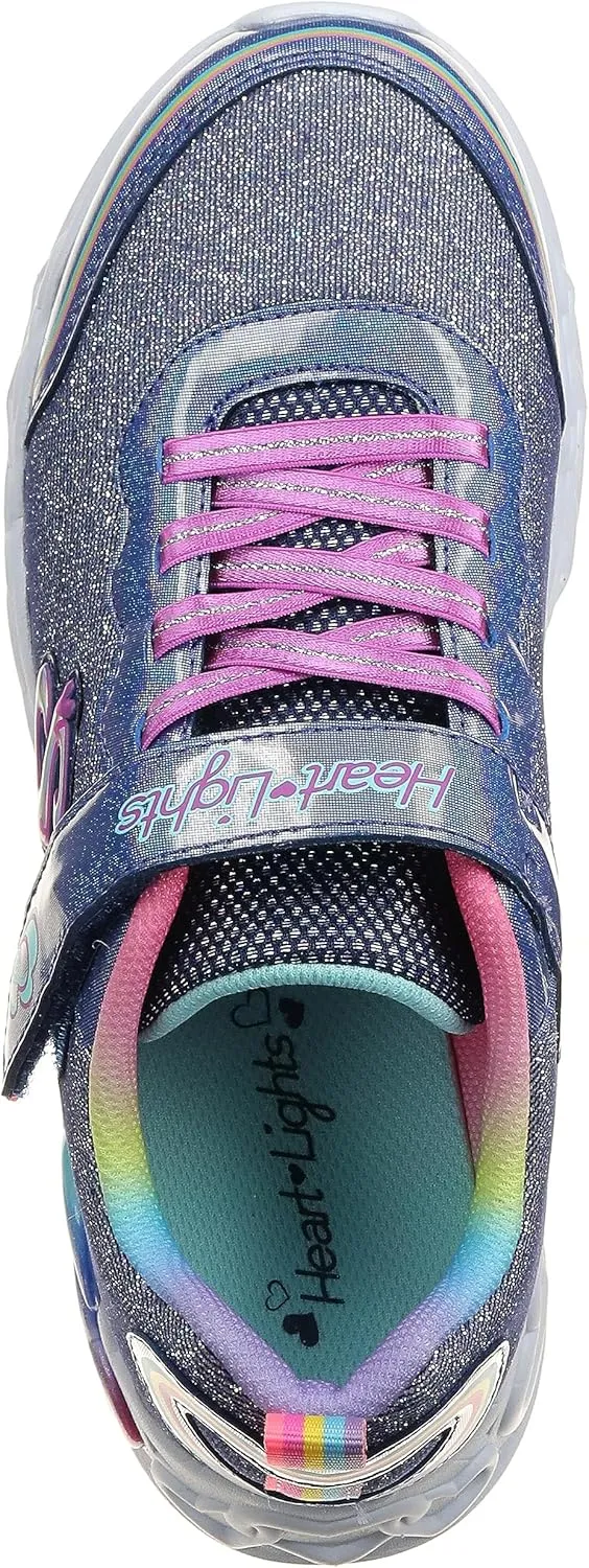 Skechers Girls' Infinite Heart Lights Love