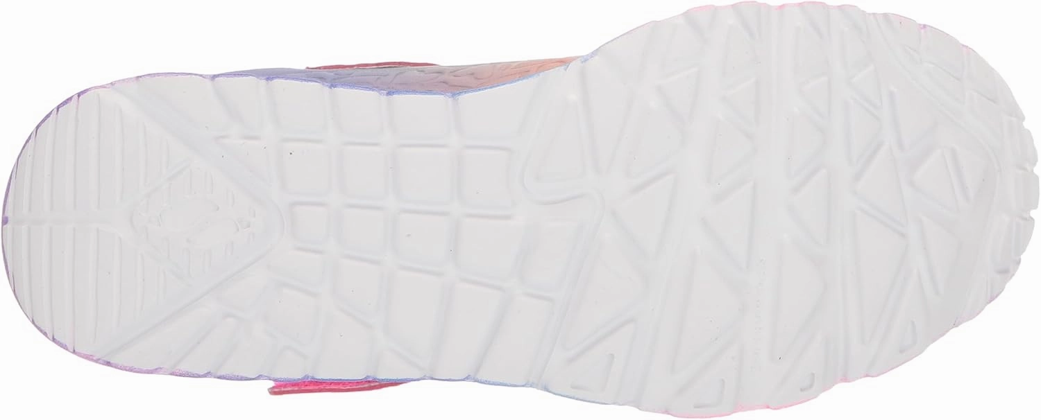 Skechers Girl's Street Uno Lite-Bright Hearts Sneaker
