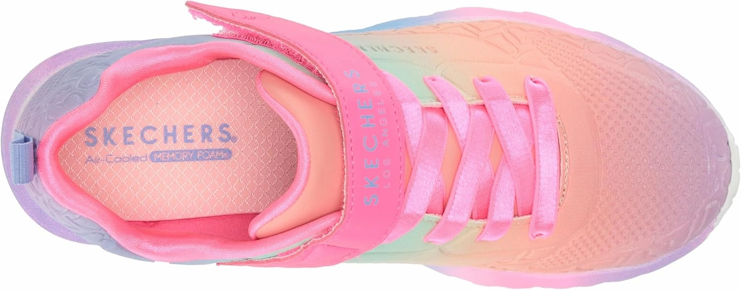 Skechers Girl's Street Uno Lite-Bright Hearts Sneaker