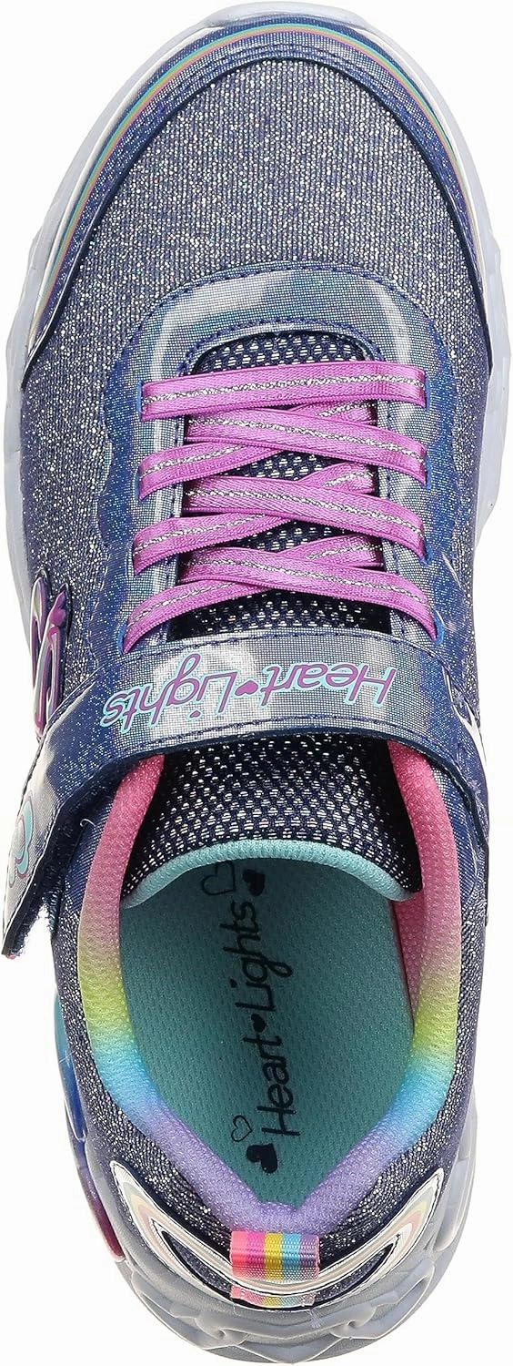 Skechers Girls' Infinite Heart Lights Love