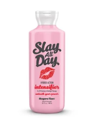 Slay All Day Hybrid Action Intensifier for UV Tanning & Redlight Therapy 10.1oz