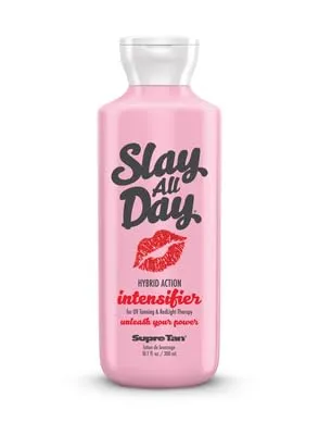 Slay All Day Hybrid Action Intensifier for UV Tanning & Redlight Therapy 10.1oz