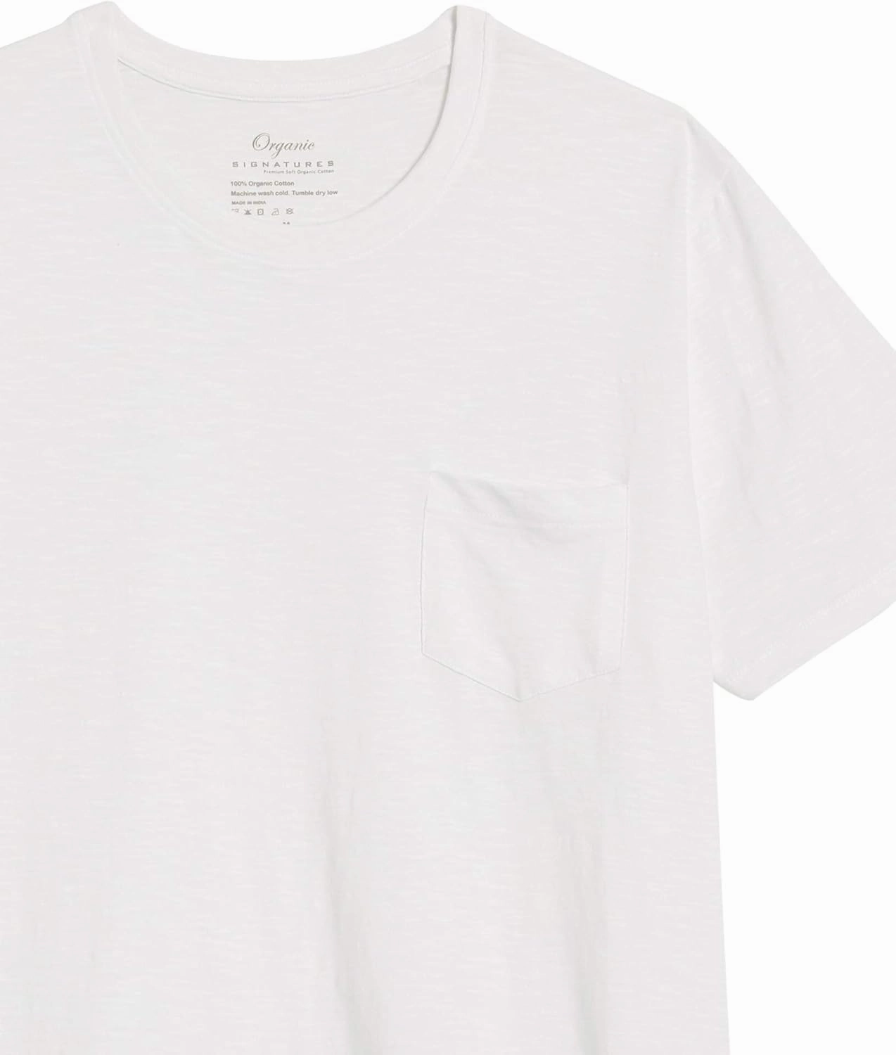 Soft Lightweight Pocket T-Shirts for Men 100% Organic Cotton
