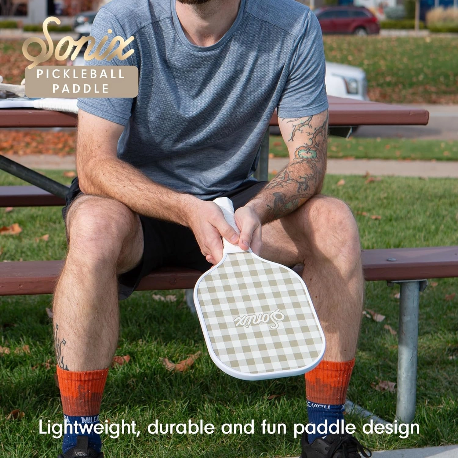 Sonix | USAPA Approved | Premium Pickleball Paddle | Fiberglass Surface, Non-Slip Cushion Grip | Single Pickle Ball Racket
