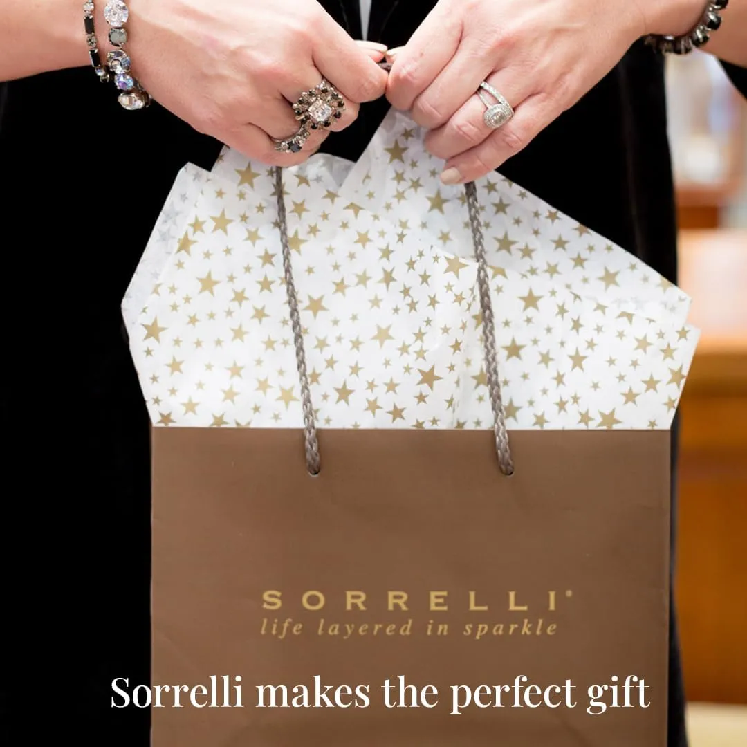 Sorrelli Navette Drop Earrings, Antique Gold-Tone Finish, Radiant Sunrise