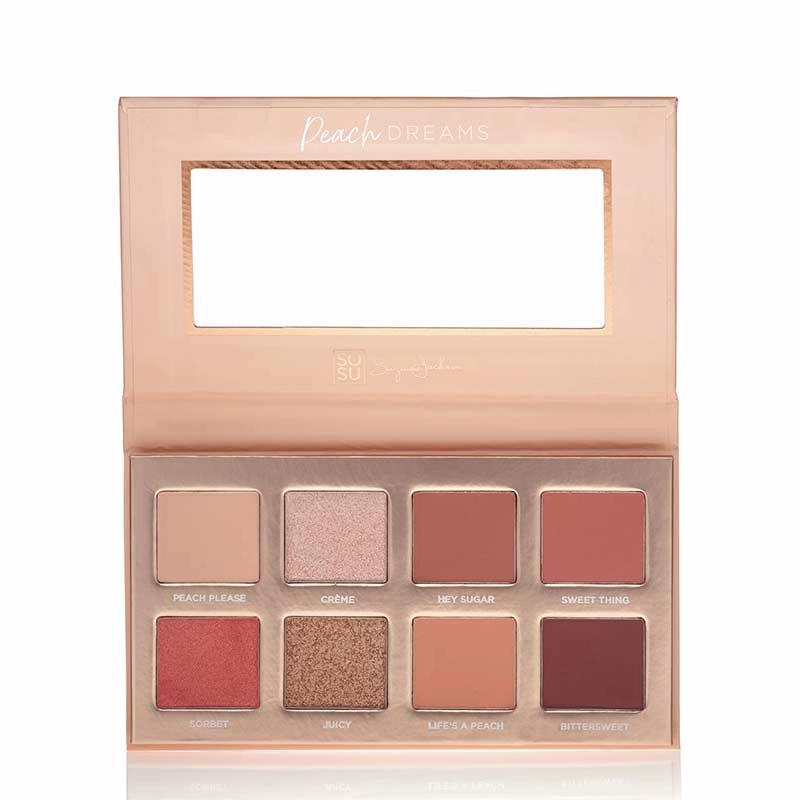 SOSU Cosmetics Peach Dreams Eyeshadow Palette Discontinued